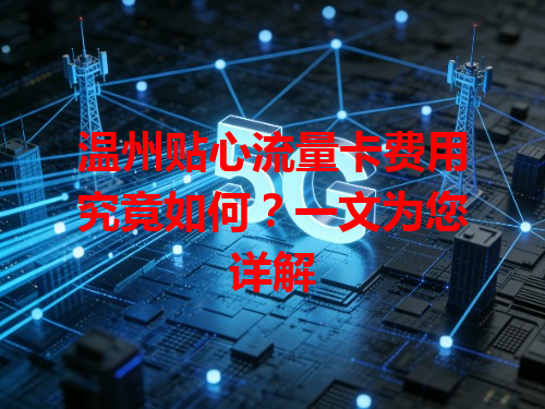 温州贴心流量卡费用究竟如何？一文为您详解