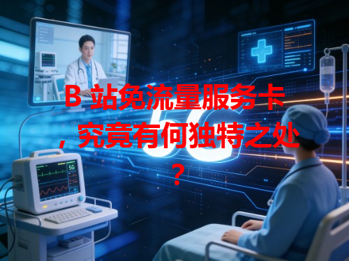 B 站免流量服务卡，究竟有何独特之处？