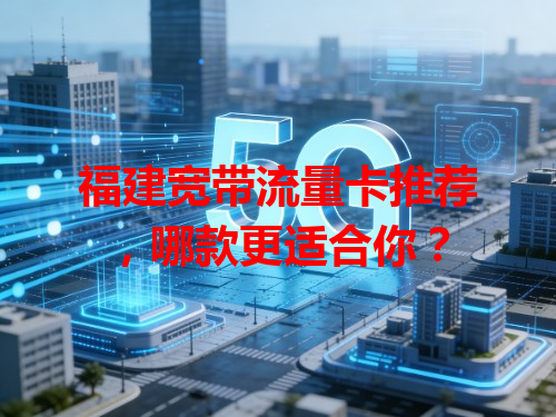 福建宽带流量卡推荐，哪款更适合你？