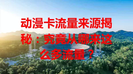动漫卡流量来源揭秘:究竟从哪来这么多流量?