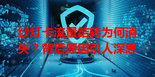 纱灯卡流量结转为何消失?背后原因引人深思
