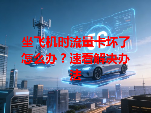 坐飞机时流量卡坏了怎么办？速看解决办法