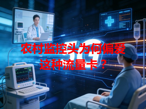 农村监控头为何偏爱这种流量卡？