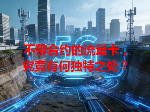 不带合约的流量卡，究竟有何独特之处？