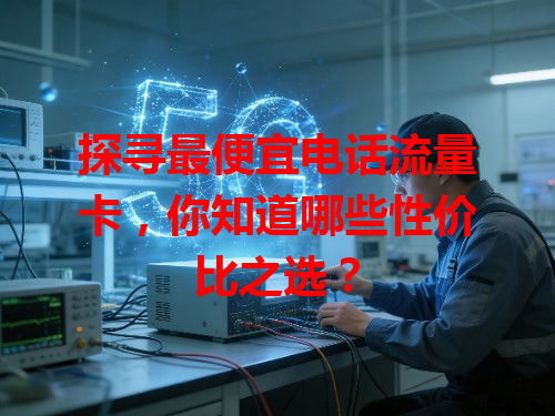 探寻最便宜电话流量卡，你知道哪些性价比之选？