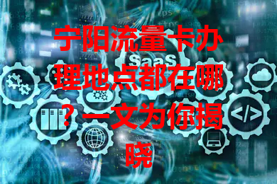 宁阳流量卡办理地点都在哪？一文为你揭晓