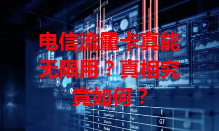 电信流量卡真能无限用?真相究竟如何?