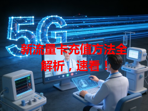 新流量卡充值方法全解析，速看！