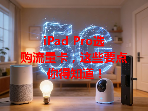 iPad Pro选购流量卡，这些要点你得知道！
