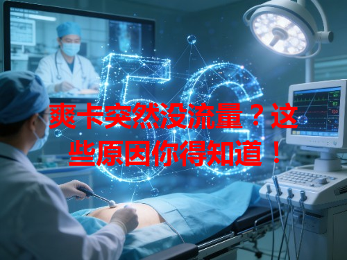爽卡突然没流量？这些原因你得知道！
