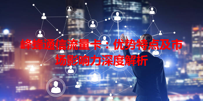 峰蜂通信流量卡：优势特点及市场影响力深度解析