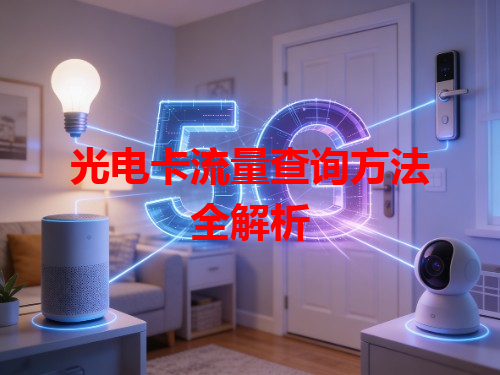 光电卡流量查询方法全解析