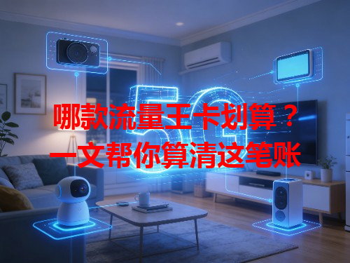 哪款流量王卡划算？一文帮你算清这笔账