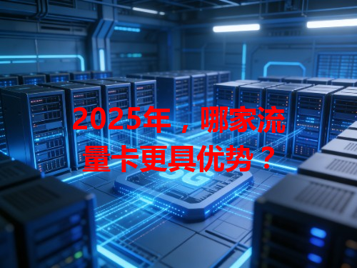 2025年，哪家流量卡更具优势？