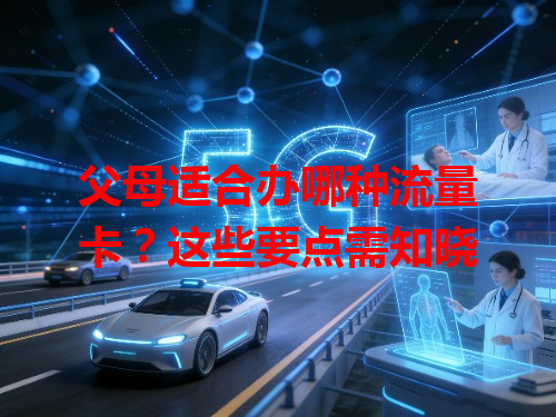 父母适合办哪种流量卡？这些要点需知晓