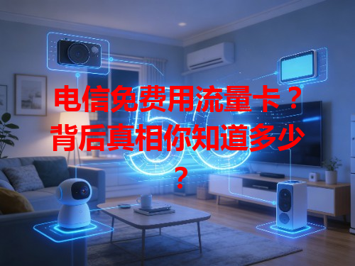 电信免费用流量卡？背后真相你知道多少？