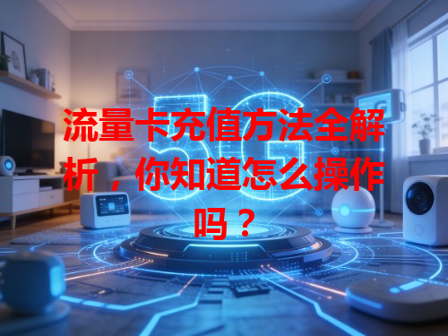 流量卡充值方法全解析，你知道怎么操作吗？