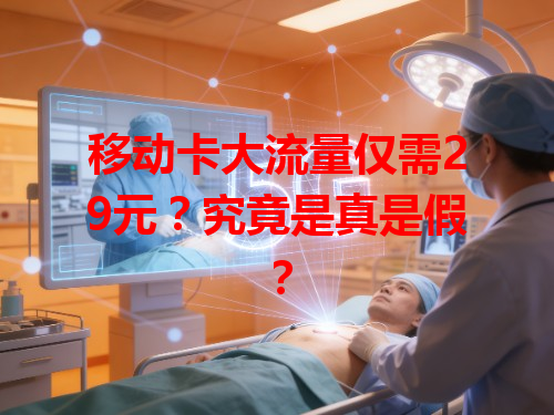 移动卡大流量仅需29元？究竟是真是假？