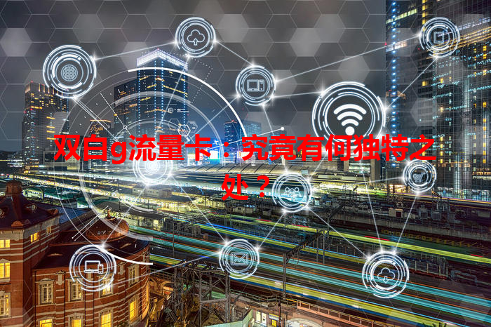 双白g流量卡：究竟有何独特之处？