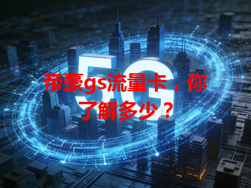 帝豪gs流量卡，你了解多少？