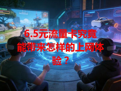 6.5元流量卡究竟能带来怎样的上网体验？