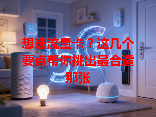 想选流量卡？这几个要点帮你挑出最合适那张
