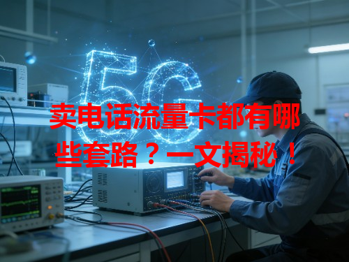 卖电话流量卡都有哪些套路？一文揭秘！