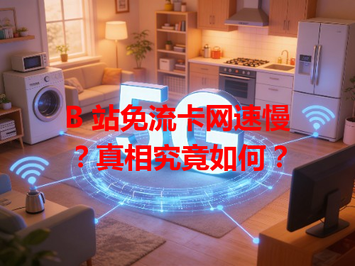 B 站免流卡网速慢？真相究竟如何？