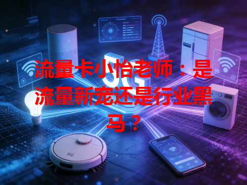 流量卡小怡老师：是流量新宠还是行业黑马？