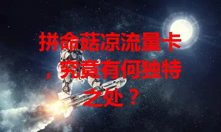拼命菇凉流量卡,究竟有何独特之处?