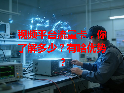 视频平台流量卡，你了解多少？有啥优势？