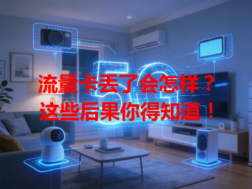 流量卡丢了会怎样？这些后果你得知道！