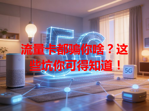 流量卡都骗你啥？这些坑你可得知道！
