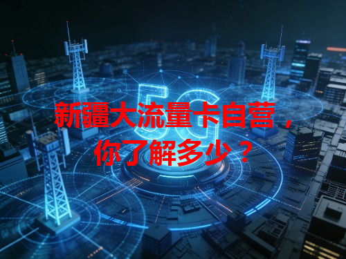新疆大流量卡自营，你了解多少？