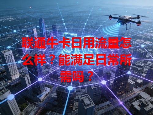 联通牛卡日用流量怎么样？能满足日常所需吗？