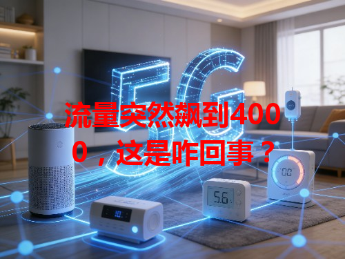 流量突然飙到4000，这是咋回事？