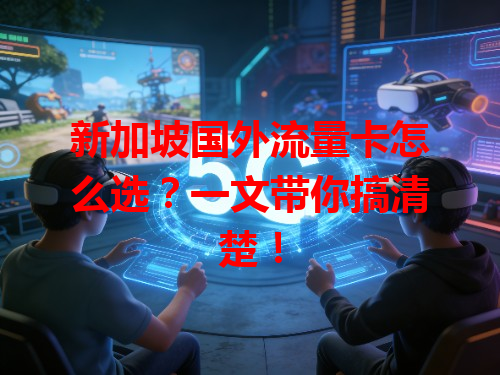 新加坡国外流量卡怎么选?一文带你搞清楚!