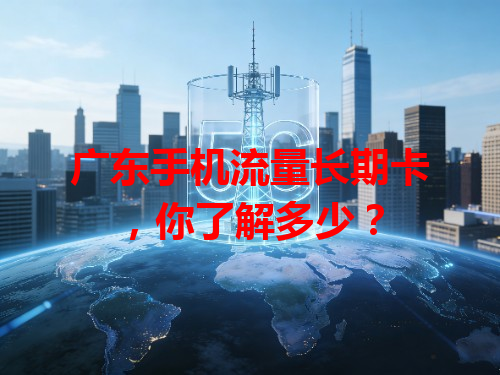 广东手机流量长期卡，你了解多少？