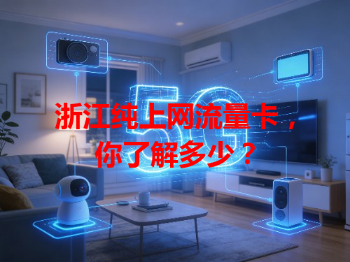 浙江纯上网流量卡，你了解多少？