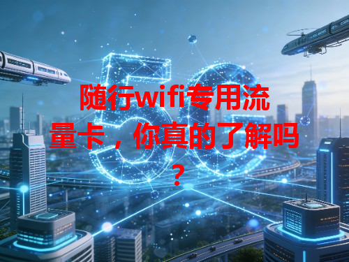 随行wifi专用流量卡，你真的了解吗？