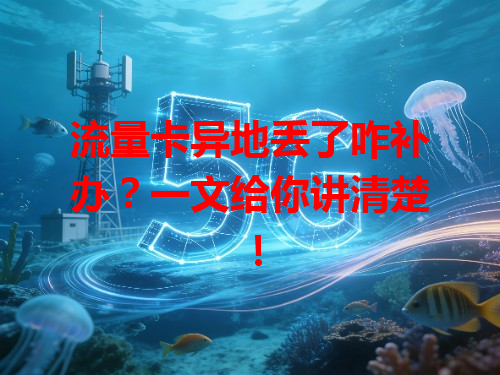 流量卡异地丢了咋补办？一文给你讲清楚！