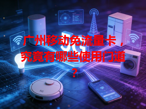广州移动免流量卡，究竟有哪些使用门道？