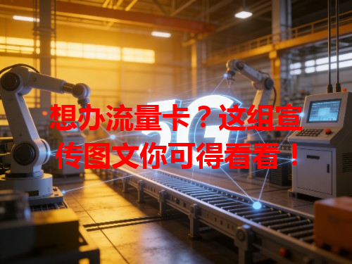 想办流量卡？这组宣传图文你可得看看！