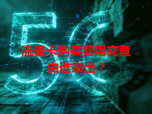 流量卡购买费用究竟由谁来出？