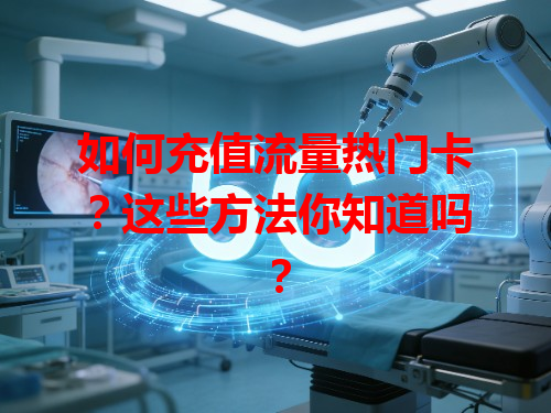 如何充值流量热门卡？这些方法你知道吗？