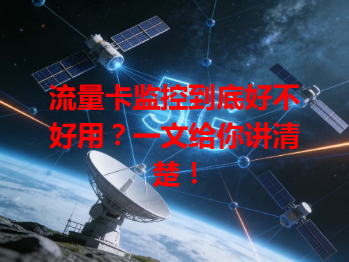 流量卡监控到底好不好用？一文给你讲清楚！