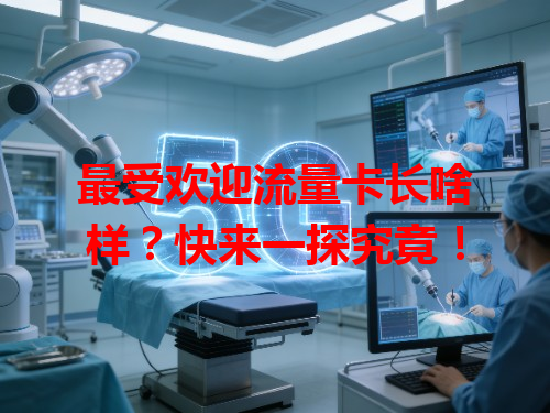 最受欢迎流量卡长啥样？快来一探究竟！