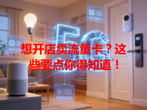 想开店卖流量卡？这些要点你得知道！
