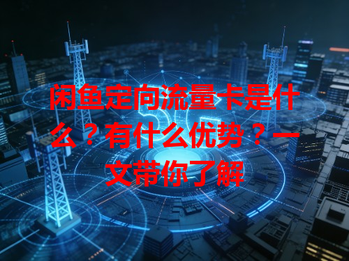 闲鱼定向流量卡是什么？有什么优势？一文带你了解