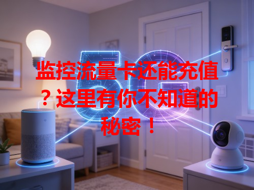 监控流量卡还能充值？这里有你不知道的秘密！